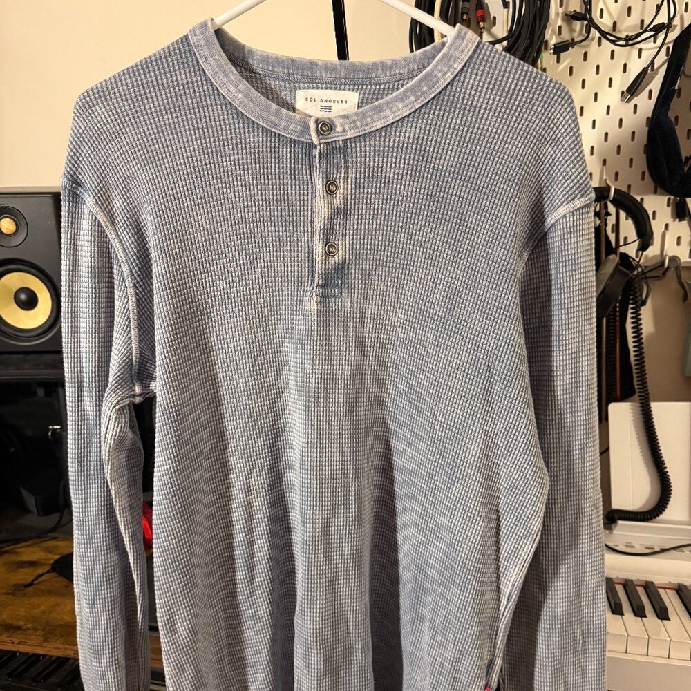 Waffle Knit Long Sleeve - Sol Angeles